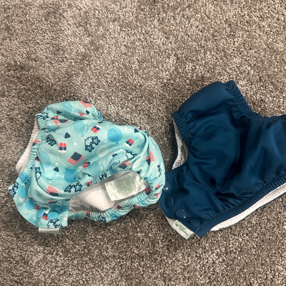 Green sprouts Reusable swim diaper size 12 month